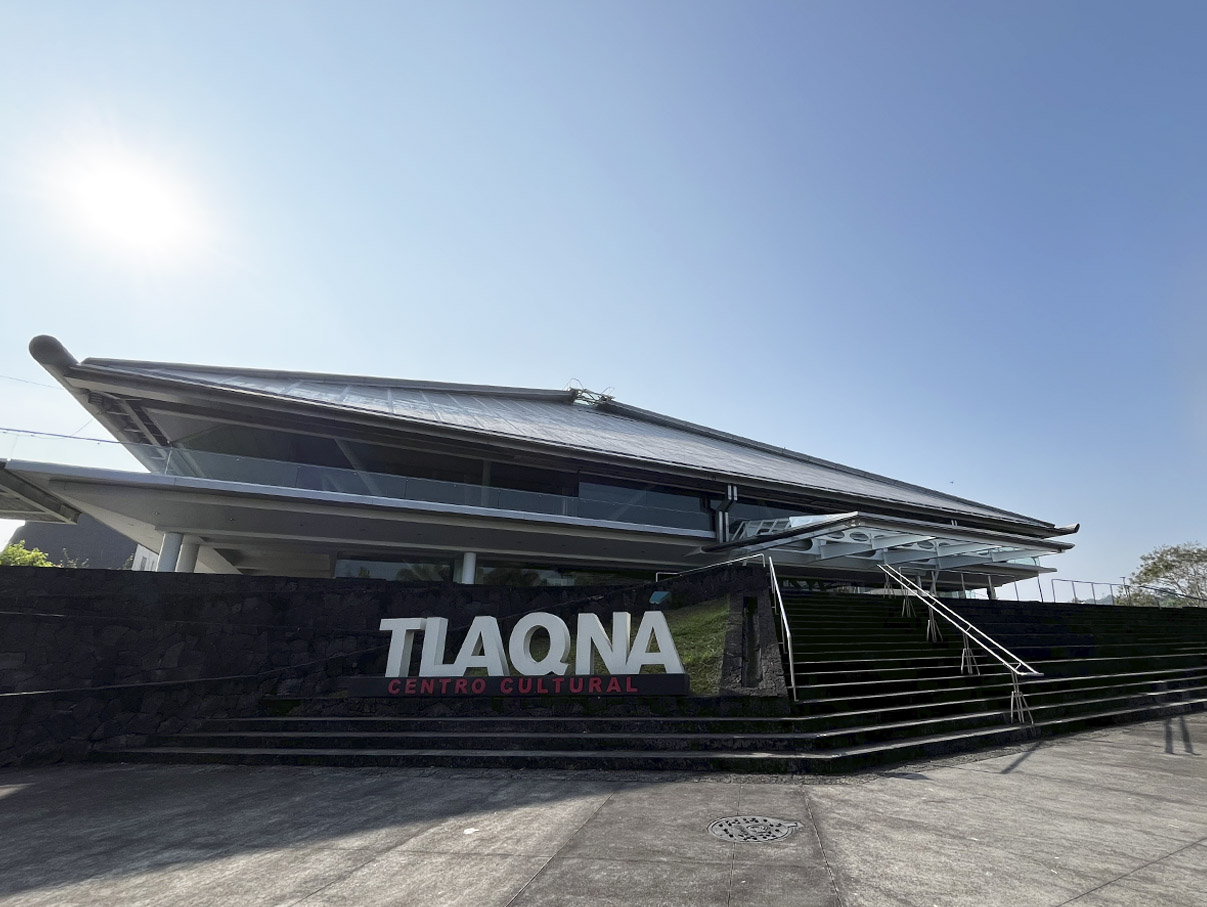 Fachada del Tlaqná Centro Cultural